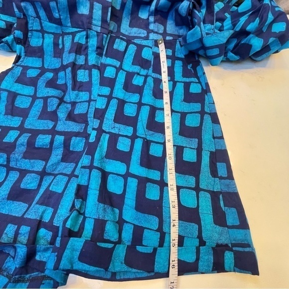 SIKA ANTHROPOLOGIE x Geometric Cotton Romper One Piece Size 8 - Picture 15 of 16